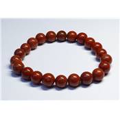 Jaspe Rouge Bracelet Boule