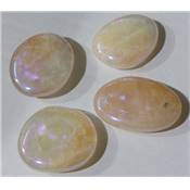 Quartz Rose Platine Pierre Plate