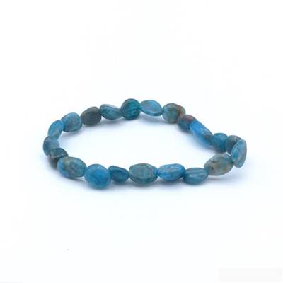 Apatite Bleue Bracelet Mini Roulé