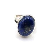 Lapis Lazuli Bague en Argent 14787 / Taille réglable