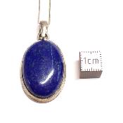 Lapis Lazuli Pendentif avec Monture en Argent 15061