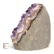 Améthyste du Brésil Mini géode 15442