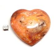 Cornaline chauffée coeur 15481