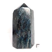 Apatite Bleue Pointe Unique Polie 15704