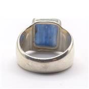 Cyanite Bleue Bague en Argent 18477 / Taille 55