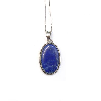 Lapis Lazuli d'Afghanistan Pendentif - Numéroté(e)s