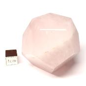 Quartz Rose Dodécaèdre 3018