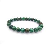 Fuschite Verte Bracelet Boule