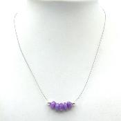 Sugilite Collier Disque