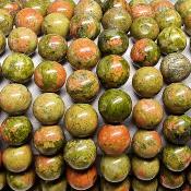 Unakite Collier Boule