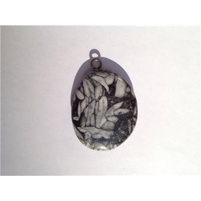 Pinolite Mini Pendentif Pierre plate