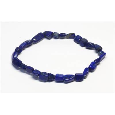 Lapis-Lazuli d'Afghanistan Bracelet Mini Roulé