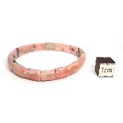 Rhodochrosite Bracelet Carré n° 04774