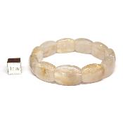 Cristal Rutile Bracelet Carré 05908
