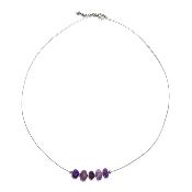 Sugilite Collier Disque 20119
