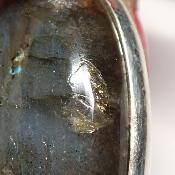 Labradorite Pendentif avec Monture en Argent 2208