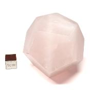 Quartz Rose Dodécaèdre 3020