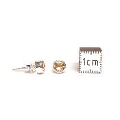 Boucles d'Oreilles Ronde facette BO1B