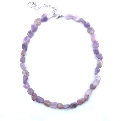 Lepidolite Collier Mini Roulé