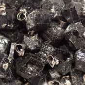 Tourmaline Noire Pendentif Pierre Brute