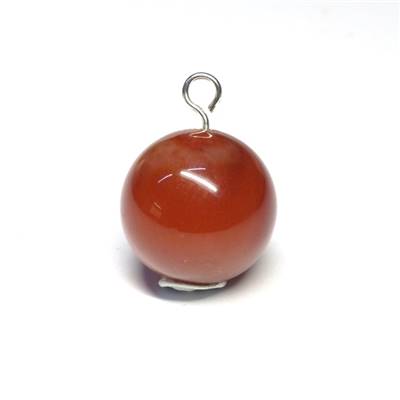 Cornaline Pendentif Boule