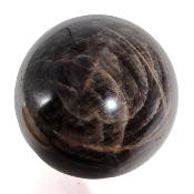 Pierre de Lune Noire Boule 04538