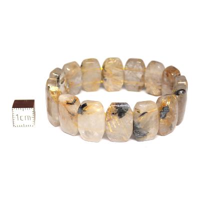 Cristal Rutile Bracelet Carré 05906