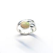 Opale d'Éthiopie Bague 13562 / Taille réglable 