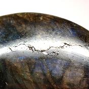 Labradorite pendentif disque 15350