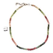 Tourmaline Multicolore Collier 2228