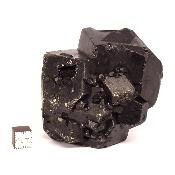 Grenat noir pierre brute 2413