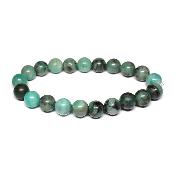 Emeraude bracelet boule 2432