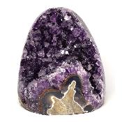 Améthyste du Brésil Mini géode 2444