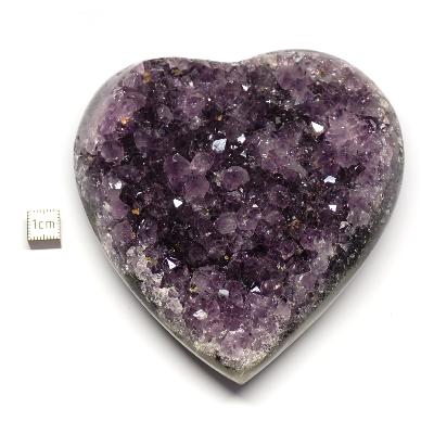 Améthyste d'Uruguay Coeur 2562