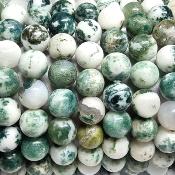 Agate Arbre Bracelet Boule