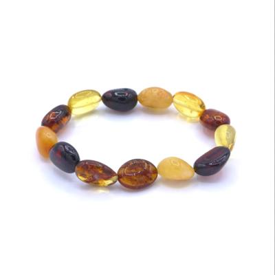 Ambre de la Baltique 3 couleurs Bracelet Roulé 