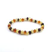 Ambre Bracelet Mini Roulé 3 couleurs