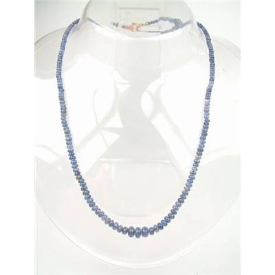 Saphir Collier Bouton