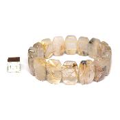 Cristal Rutile Bracelet Carré 05906