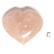 Quartz Rose coeur 15469
