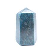 Apatite Bleue Pointe Unique Polie 18702