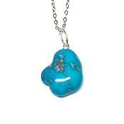 Turquoise Sleeping Beauty Pendentif Pierre Roulée 2187