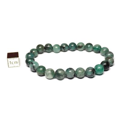 Emeraude bracelet boule 2428