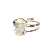 Opale d'Ethiopie Bague en Argent 2496