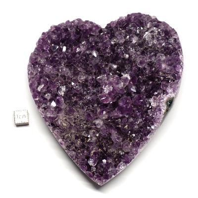 Améthyste d'Uruguay Coeur 2563