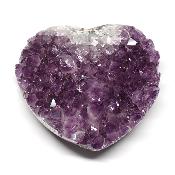 Améthyste d'Uruguay Coeur 2572
