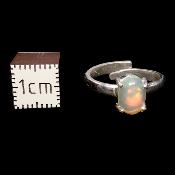 Opale d'Ethiopie Bague en Argent 2764