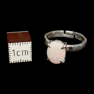Opale d'Ethiopie Bague en Argent 2770