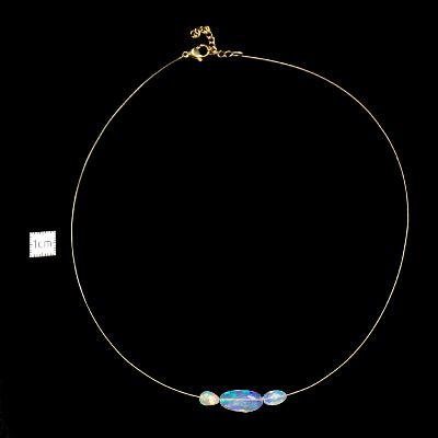 Opale d'Ethiopie collier 2777