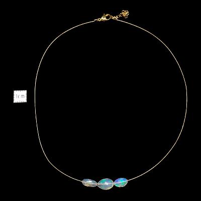 Opale d'Ethiopie collier 2780